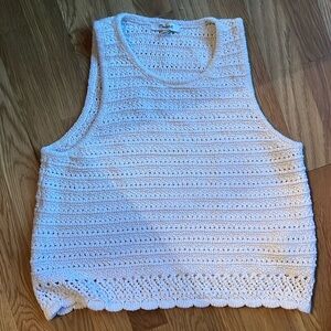 Madewell crocheted tank